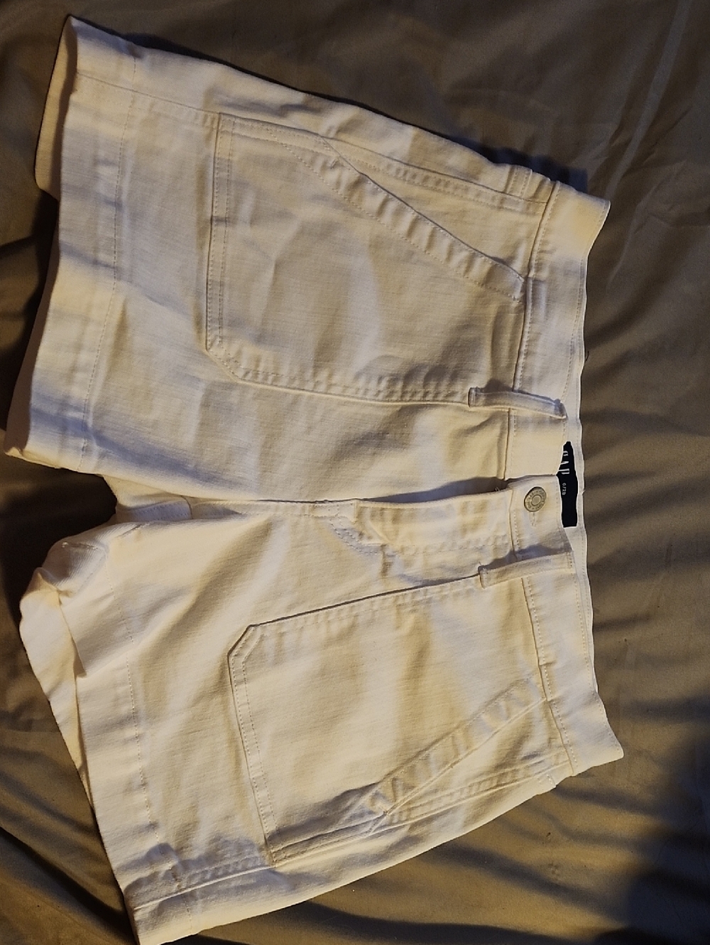 GAP White Denim 5" Short